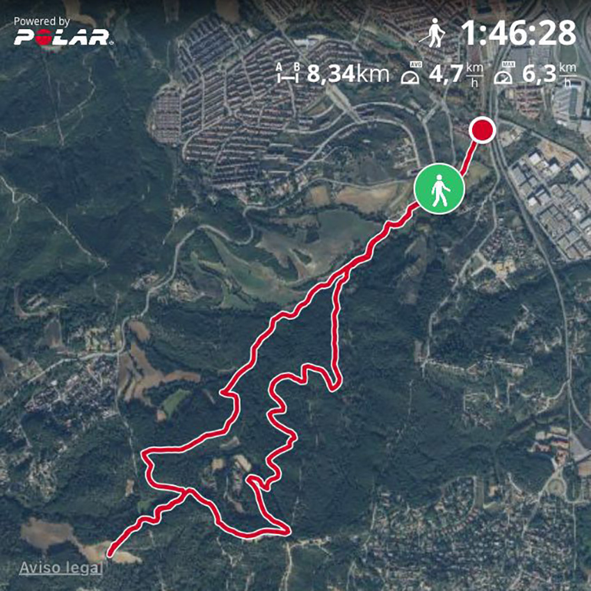 5 Caminata en Sant Quirze